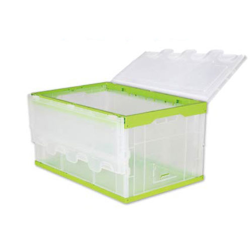 pliant Plastique valise masse endurci Plastique récipient pour espace de rangement avec côté porte